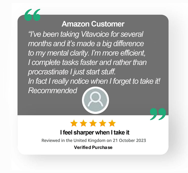 VitaVoice vocal health 5 stars review