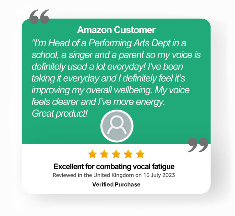 VitaVoice vocal health 5 stars review