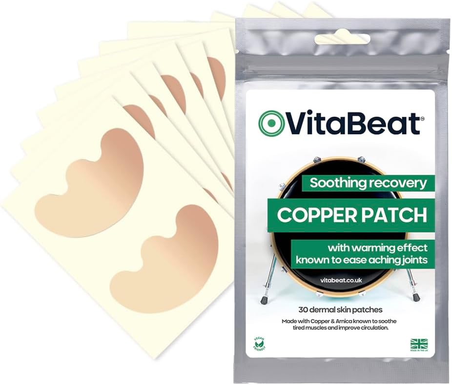VitaBeat Copper Dermal Patches with Arnica - VitaVoice