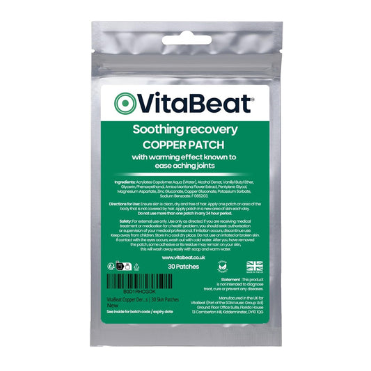VitaBeat Copper Dermal Patches with Arnica