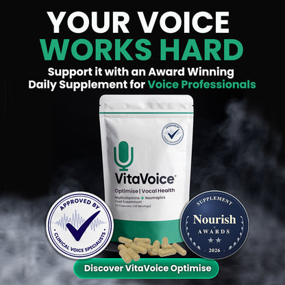 VitaVoice Optimise Vocal Health Supplement - VitaVoice