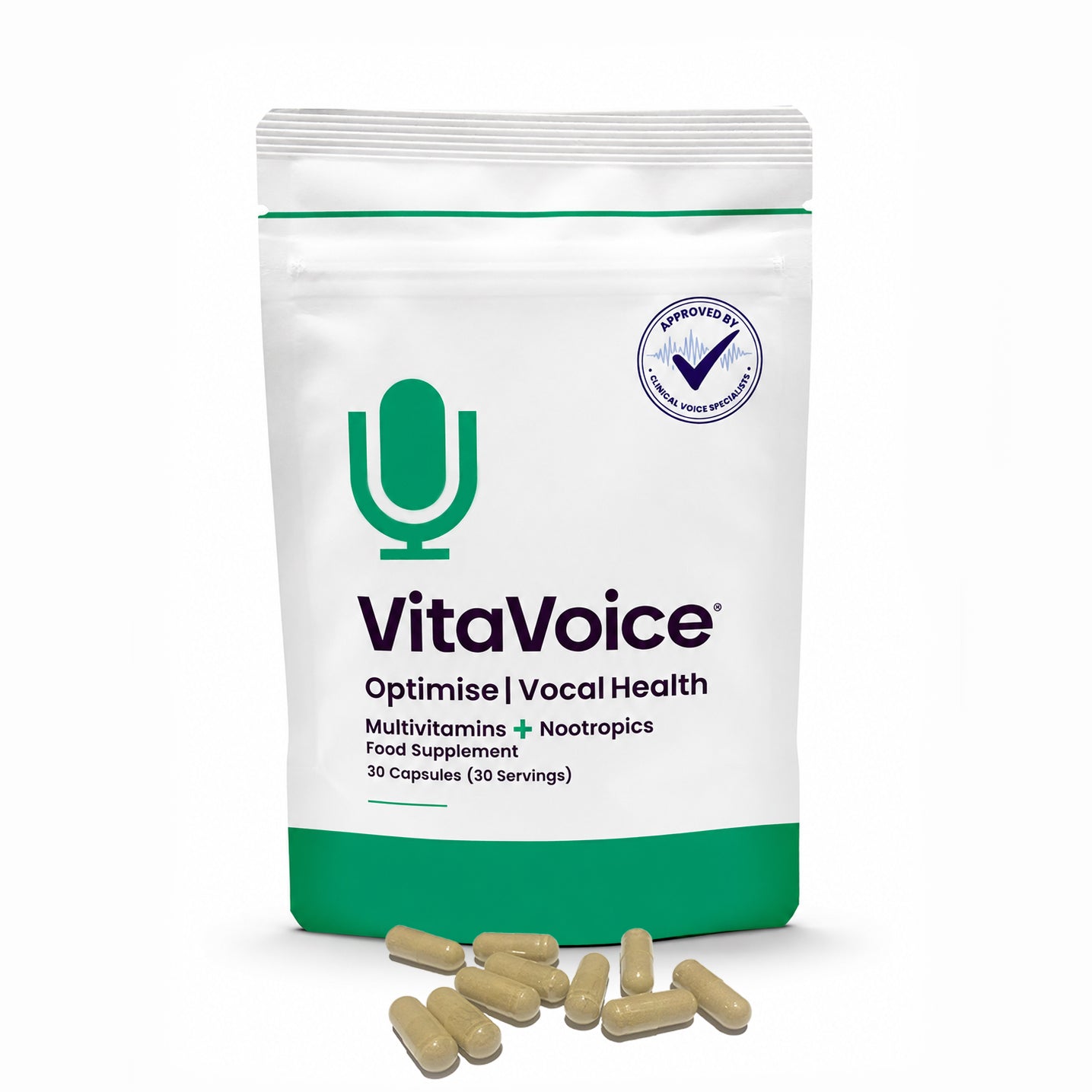 VitaVoice Optimise Vocal Health Supplement - VitaVoice
